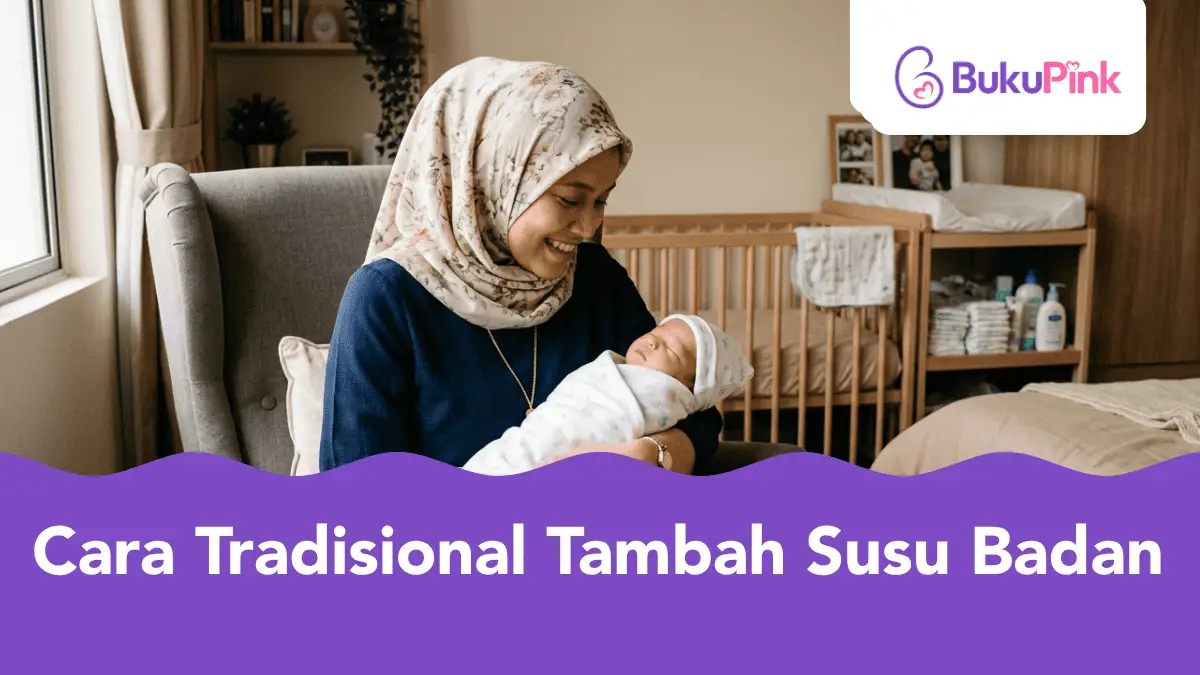 cara tradisional tambah susu badan
