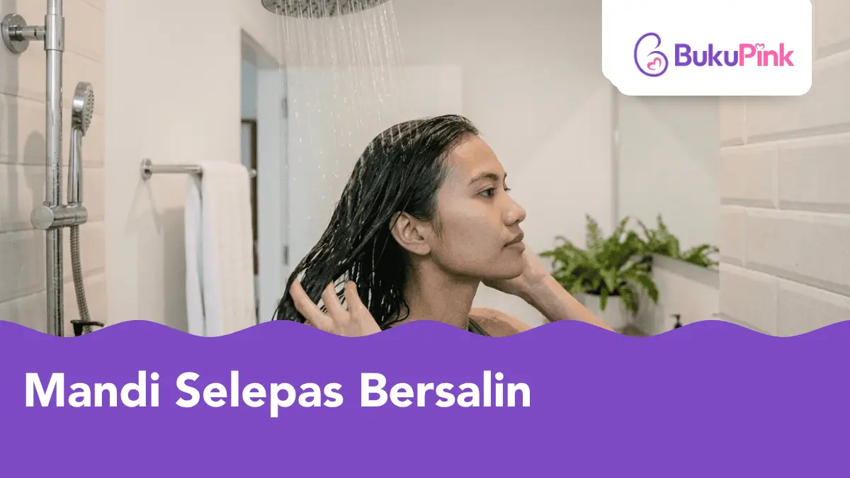 mandi selepas bersalin