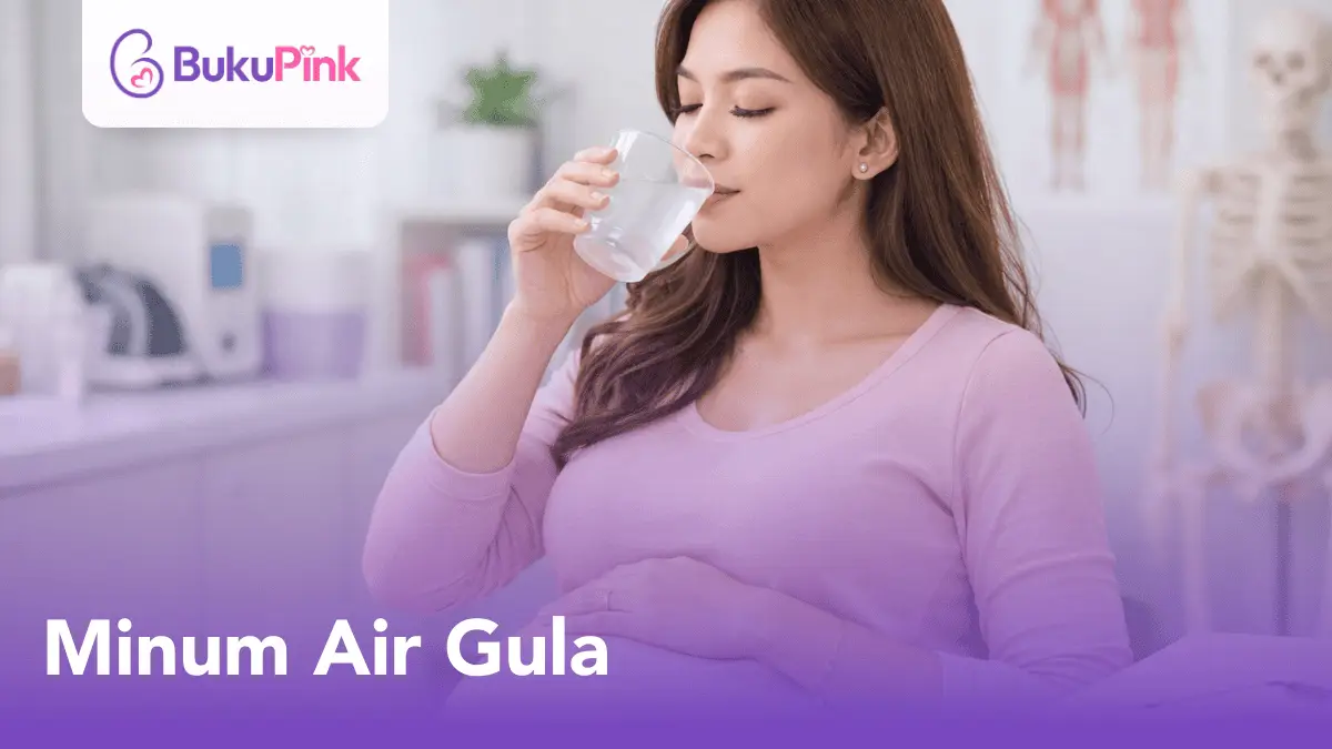 minum air gula