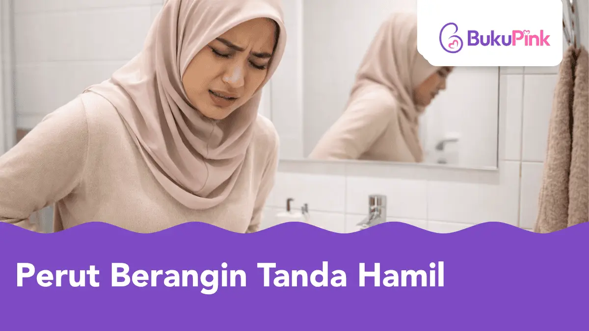 perut berangin tanda hamil