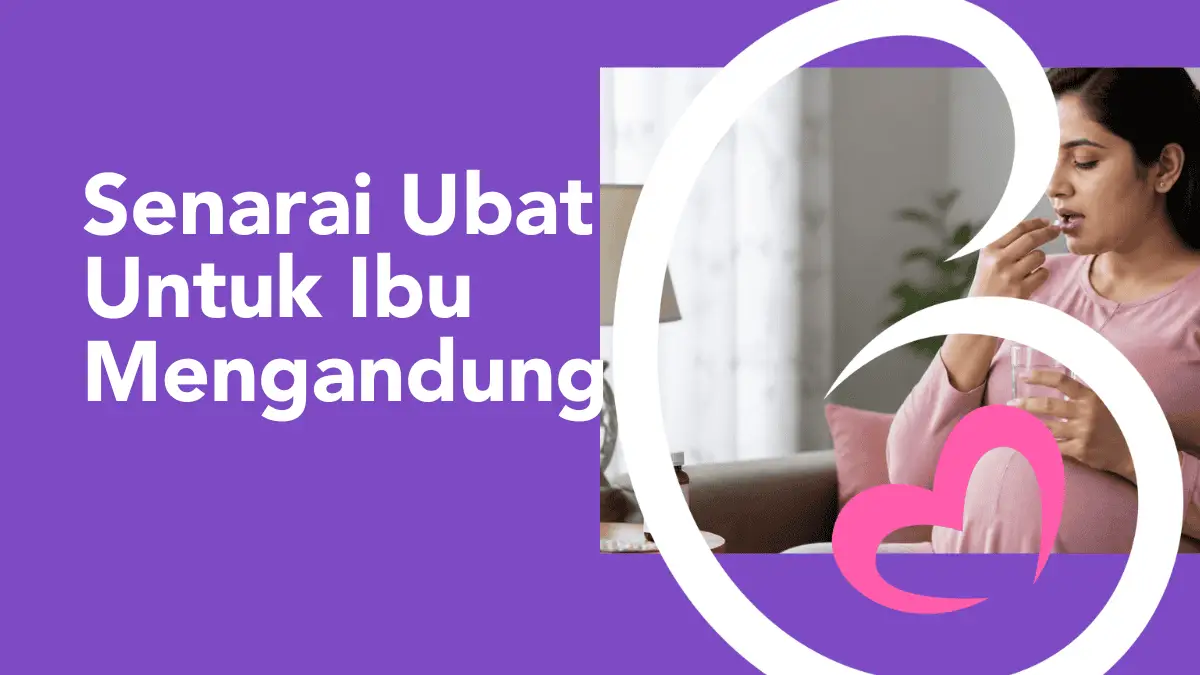 senarai ubat untuk ibu mengandung