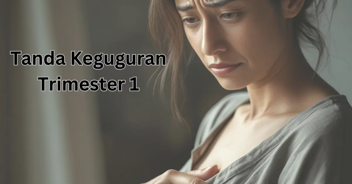 tanda keguguran trimester 1