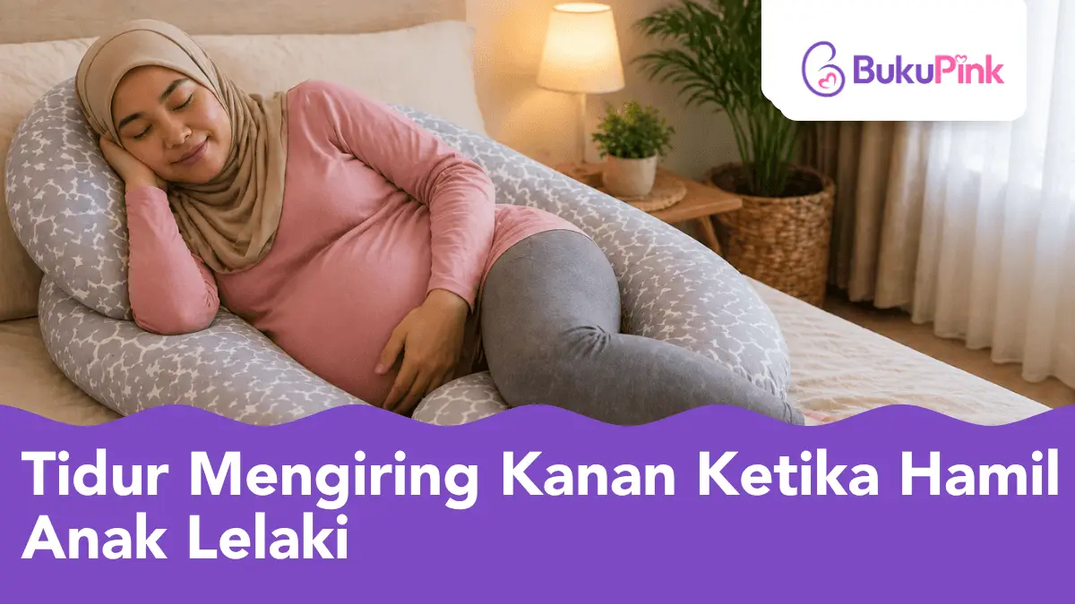 tidur mengiring kanan ketika hamil anak lelaki